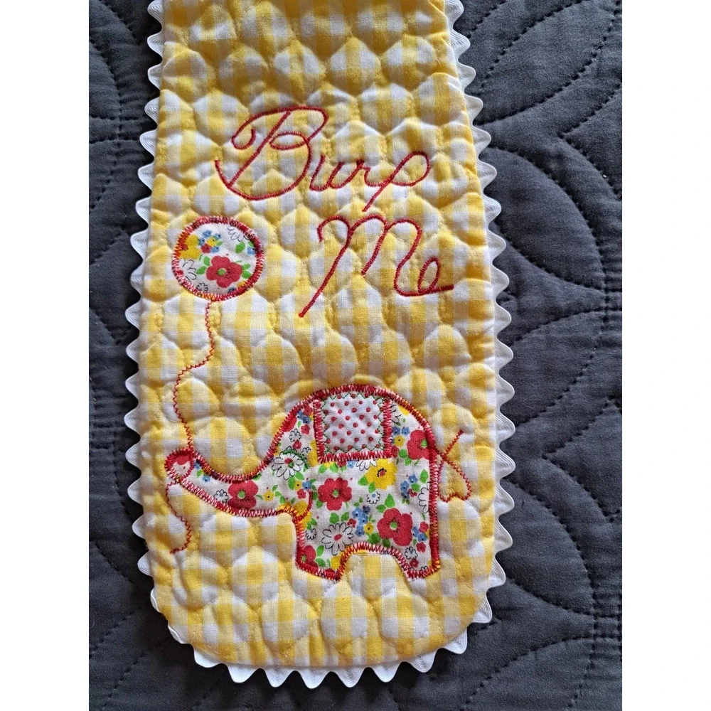 Vintage 1990s PatchKraft‎ Baby Burp Cloth